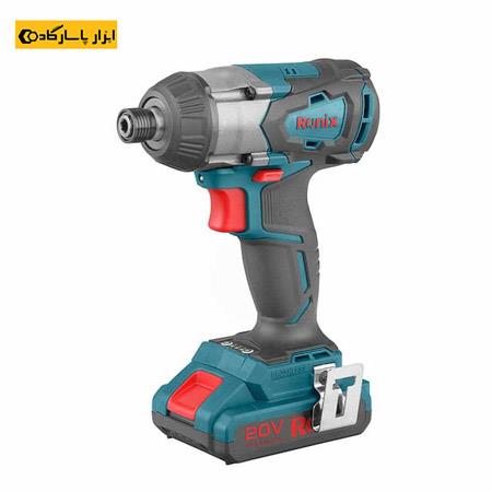 پیچ گوشتی شارژی براشلس ۲۰ ولت رونیکس مدل ۸۹۰۶